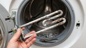Как очистить ТЭН стиральной машины от накипи